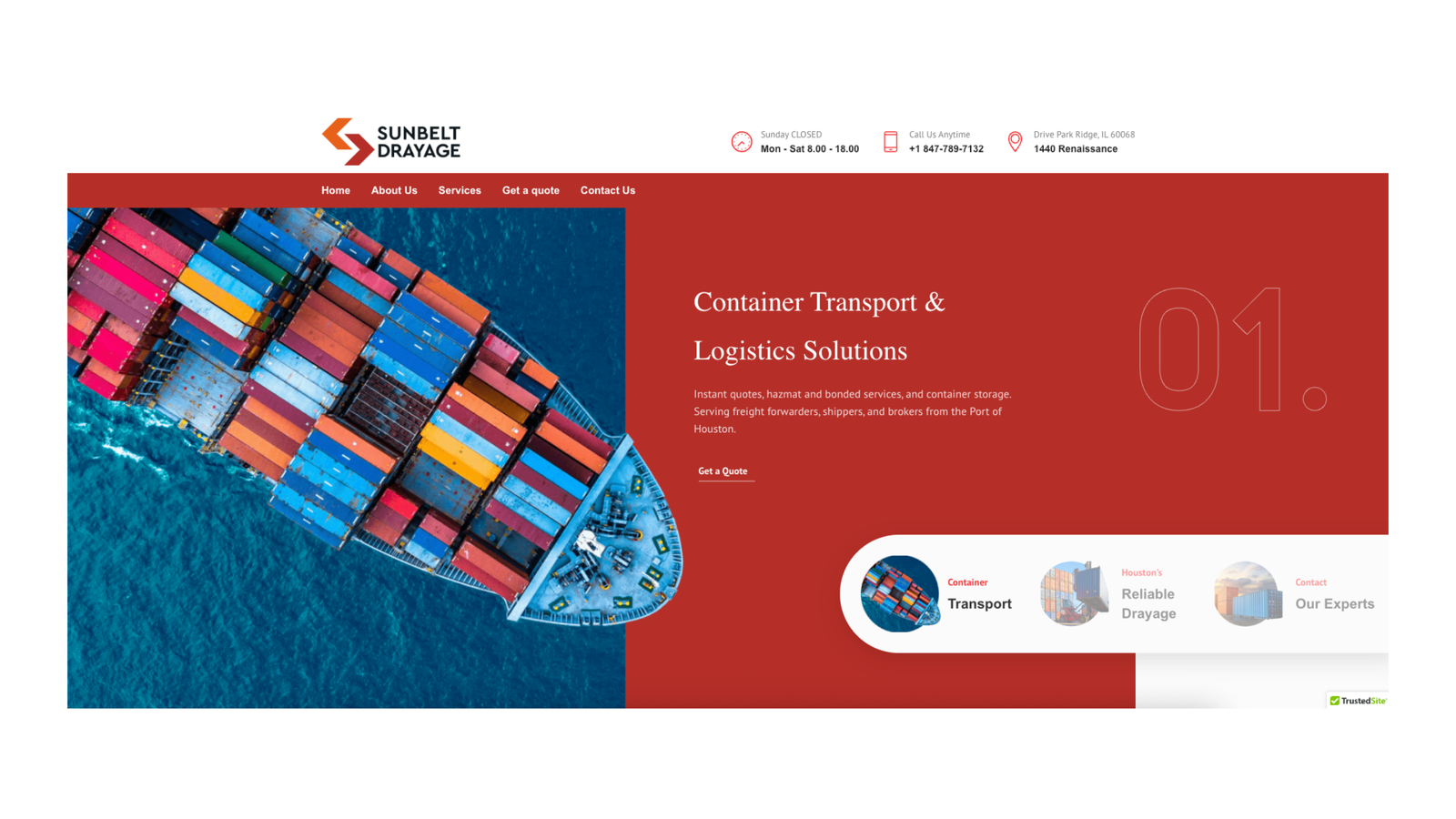 logistics website